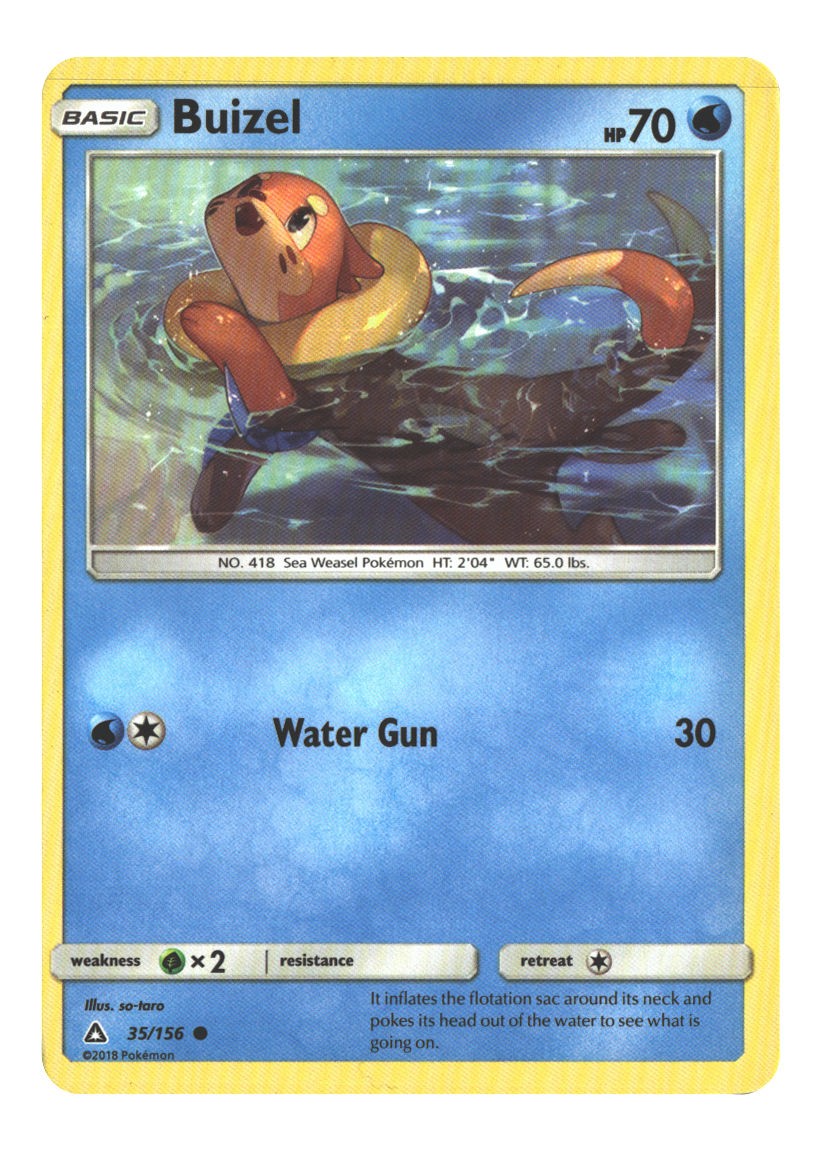 35/156 Buizel Common Normal