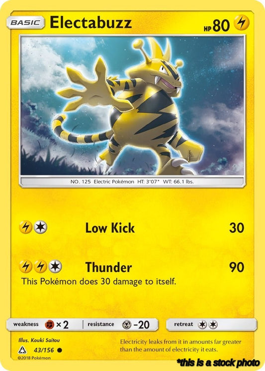 Normal Electabuzz [43/156 Lightly Played ]