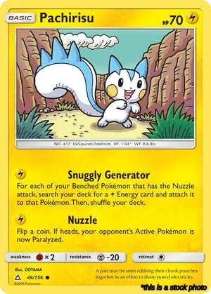 49/156 Pachirisu Common Normal