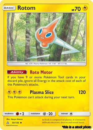 50/156 Rotom Uncommon Normal