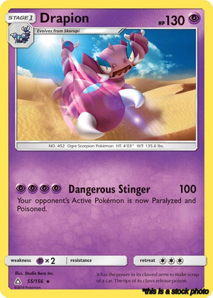 Normal Drapion [55/156 Near Mint ]