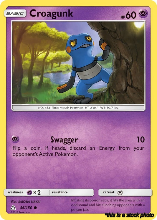 Common Croagunk [56/156 Lightly Played ]