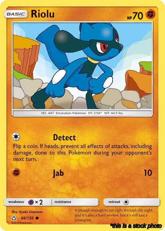 Common Riolu [66/156 Lightly Played ]