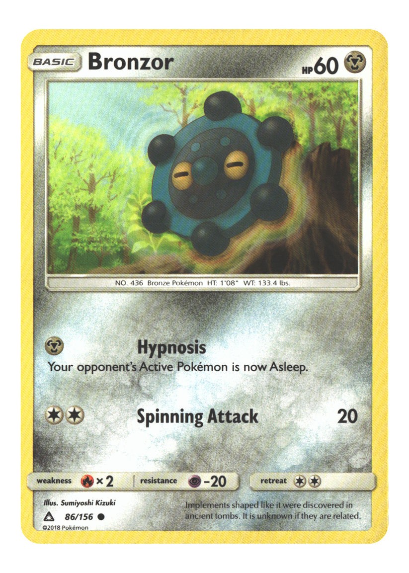 86/156 Bronzor Common Normal