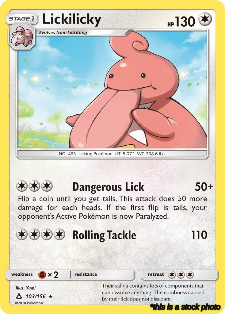 Normal Lickilicky [103/156 Near Mint ]
