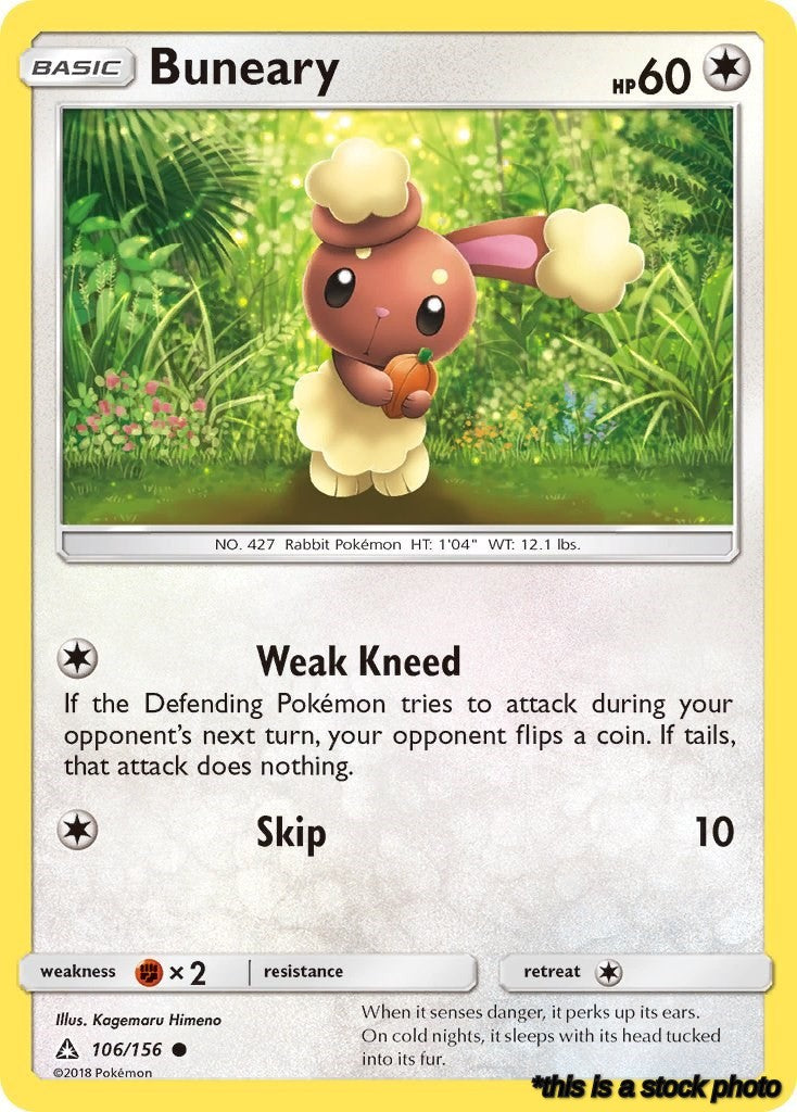 Common Buneary [106/156 Damaged ]