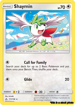 Normal Shaymin (111) [111/156 Near Mint ]