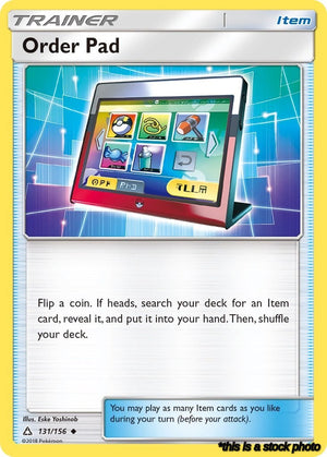 Normal Order Pad [131/156 Lightly Played ]