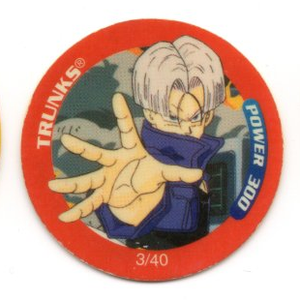 Trunks - Dragon Ball Z Tazo 3/40 (Standard, Power 300)