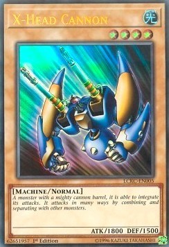 Unlimited X-Head Cannon [LCKC-EN005 Near Mint] Ultra Rare