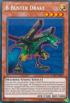 Unlimited B-Buster Drake [LCKC-EN020 Near Mint] Secret Rare