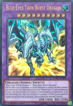 Unlimited Blue-Eyes Twin Burst Dragon [LCKC-EN058 Near Mint] Ultra Rare