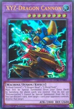 Unlimited XYZ-Dragon Cannon [LCKC-EN061 Near Mint] Ultra Rare