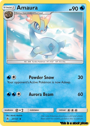 Uncommon Amaura [27/131 Near Mint ]