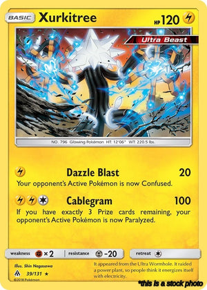 39/131 Xurkitree Rare Normal