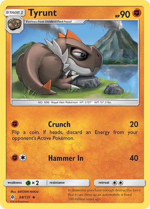 Uncommon Tyrunt [68/131 Near Mint ]