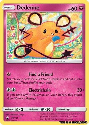 88/131 Dedenne Uncommon Reverse Holofoil Near Mint