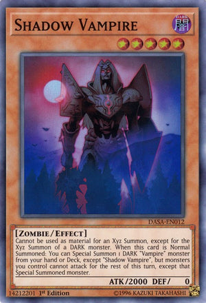 1st Edition Shadow Vampire [DASA-EN012 Near Mint] Super Rare