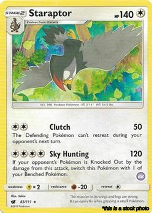 Normal Staraptor (22) [83/111 Near Mint ]