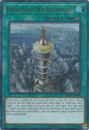 1st Edition Kyoutou Waterfront [BLRR-EN089 Near Mint] Ultra Rare