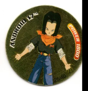 Android 17 (Gold) - Dragon Ball Z Tazo 25/40
