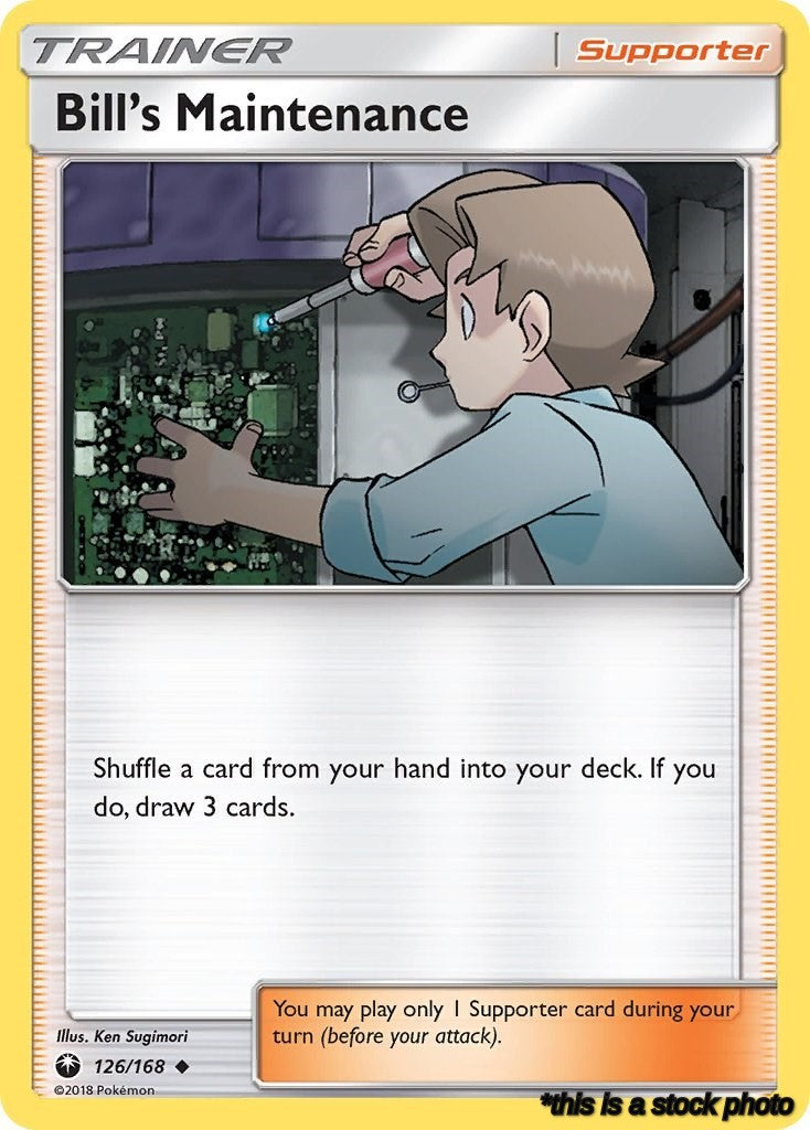 126/168 Bill's Maintenance Uncommon Normal