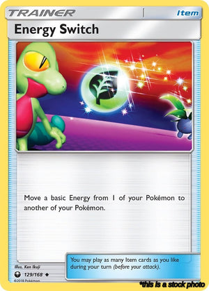 Normal Energy Switch [129/168 Near Mint ]