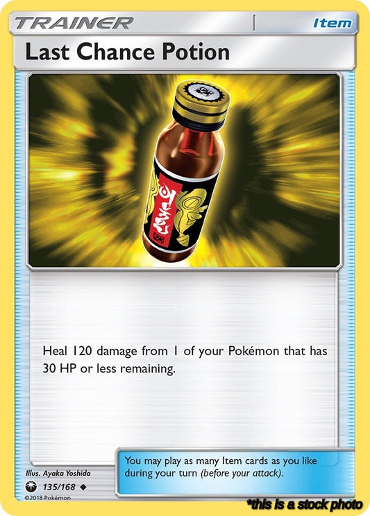 Normal Last Chance Potion [135/168 Moderately Played ]