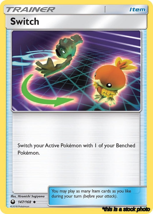 Uncommon Switch [147/168 Near Mint ]