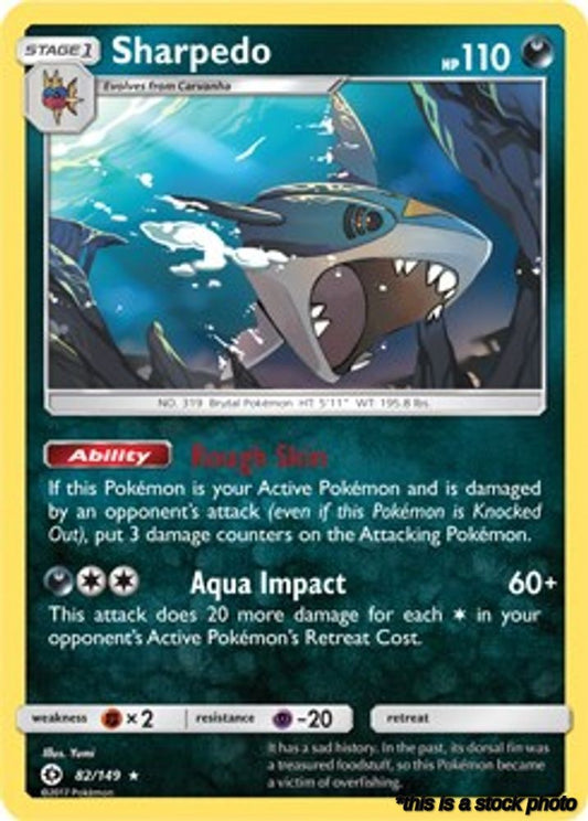 Sharpedo - 82/149 (Cosmos Holo)