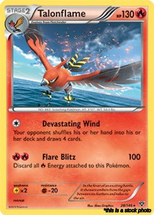 028/146 Talonflame (Cosmos Holo) Promo Holofoil