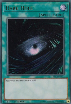 1st Edition Dark Hole (UR) [LEHD-ENB21 Near Mint] Ultra Rare
