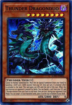 Unlimited Thunder Dragonduo [SOFU-EN022 Near Mint] Super Rare