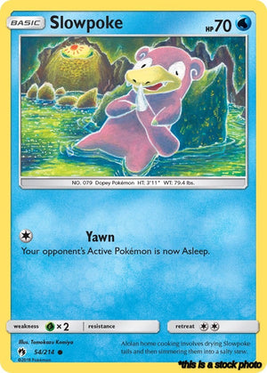 Normal Slowpoke [54/214 Near Mint ]