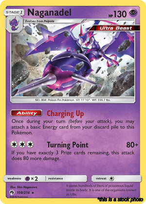 Holofoil Naganadel [108/214 Near Mint ]