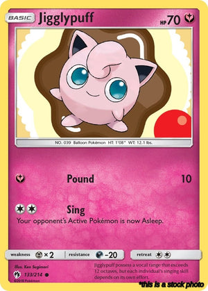 Normal Jigglypuff [133/214 Near Mint ]