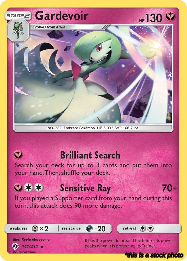 Holo Rare Gardevoir [141/214 Lightly Played ]