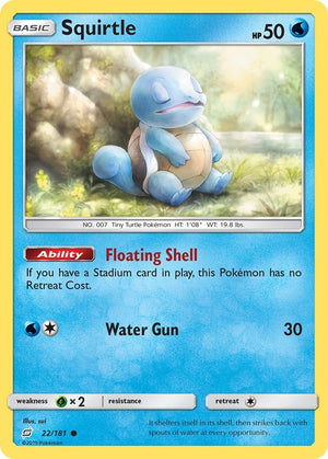 Common Squirtle (22) [22/181 Near Mint ]