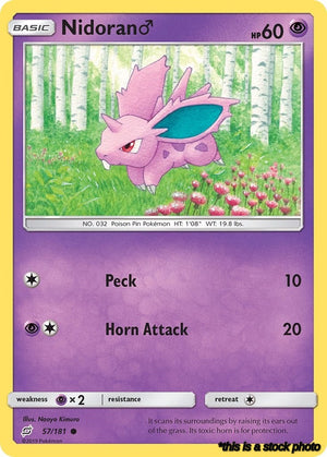 57/181 Nidoran M Common Normal