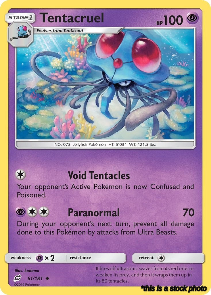 61/181 Tentacruel Uncommon Normal