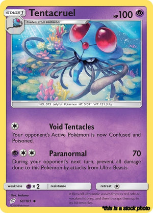 61/181 Tentacruel Uncommon Normal