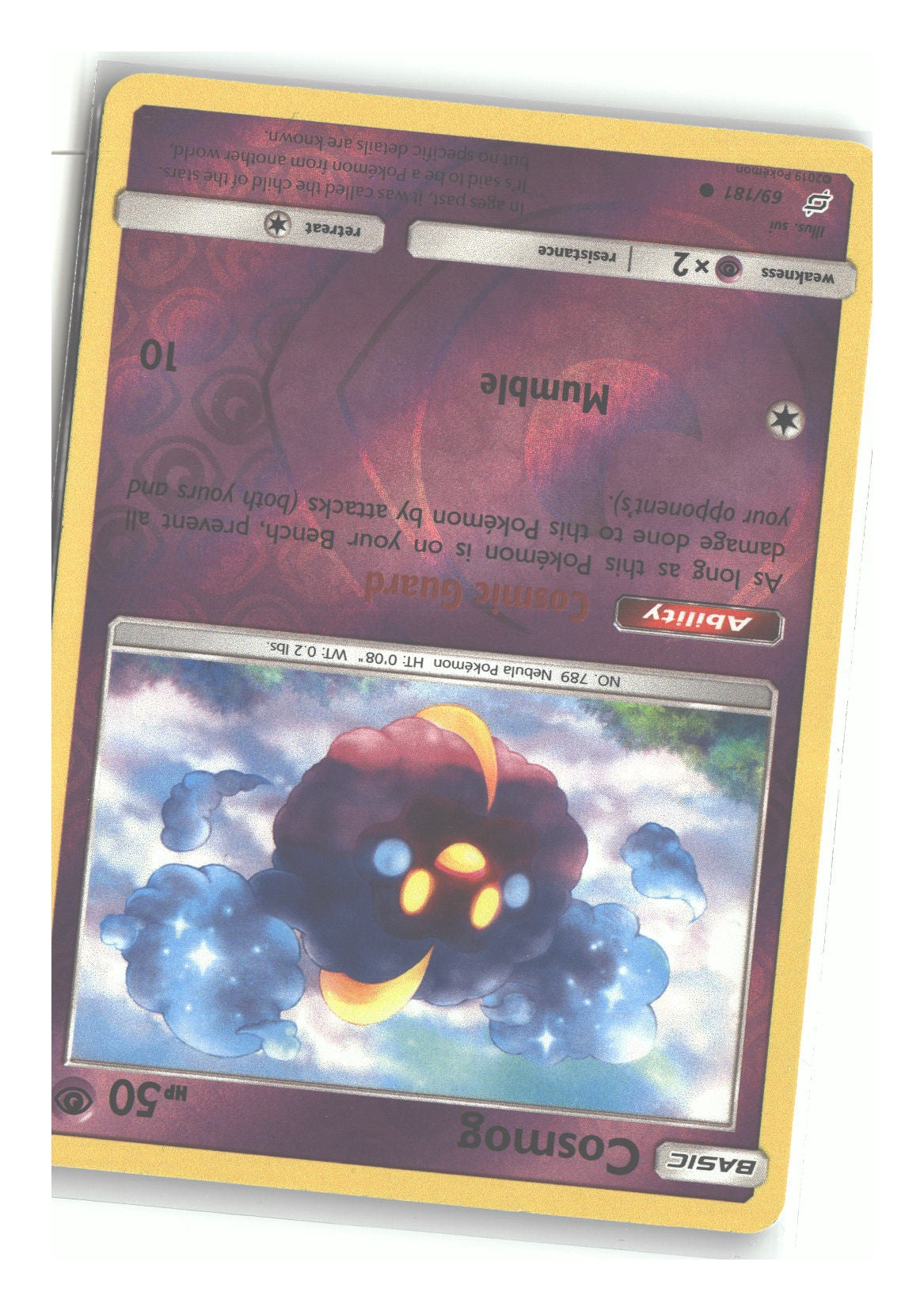 69/181 Cosmog Common Reverse Holofoil
