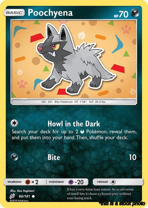 Normal Poochyena [86/181 Lightly Played ]