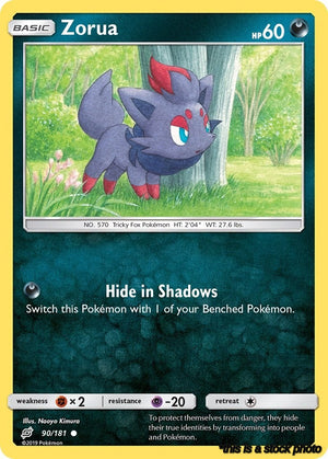 90/181 Zorua Common Normal