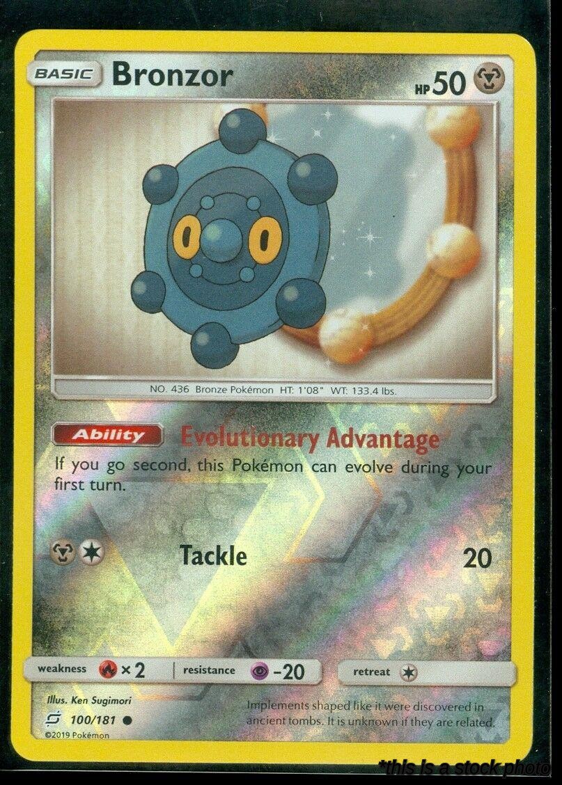 100/181 Bronzor Common Reverse Holofoil