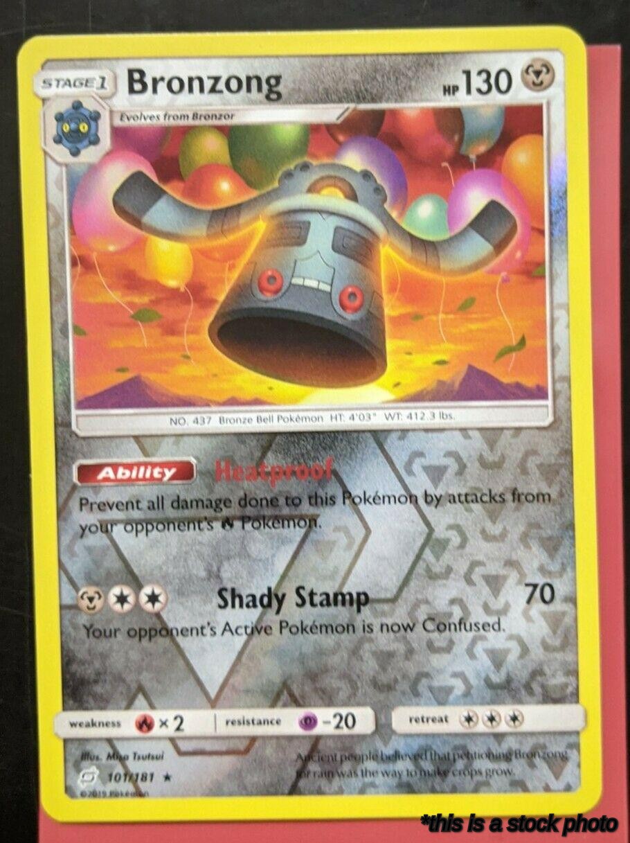 101/181 Bronzong Rare Reverse Holofoil