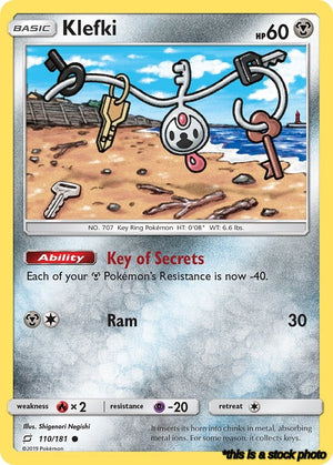 Normal Klefki [110/181 Lightly Played ]