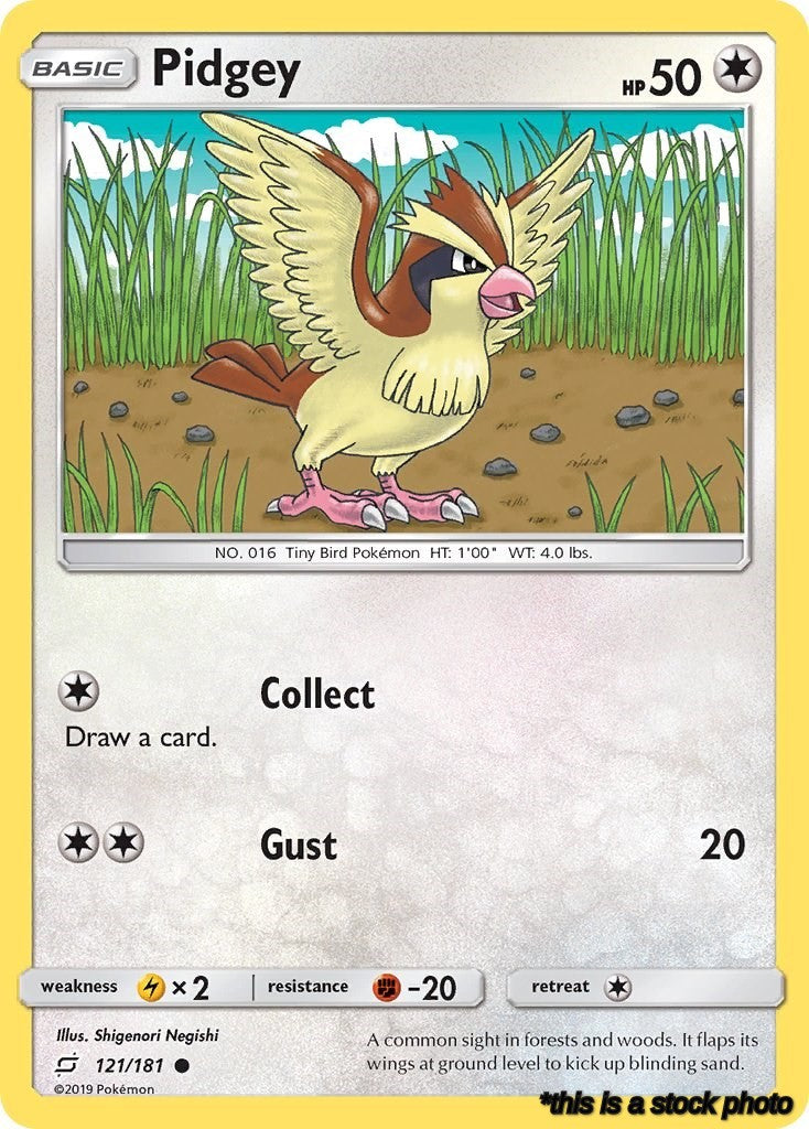 121/181 Pidgey (121) Common Normal