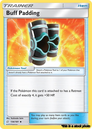 Normal Buff Padding [136/181 Lightly Played ]