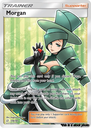 Holofoil Morgan (Full Art) [178/181 Lightly Played ]